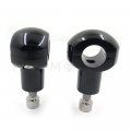 Httmt Mt030-017-25- Black 25mm Bar Diameter Handlebar Risers Compatible With 1 Handlebars On Suzuk Kawasak Ducat H-d Cruisers