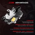 Front Left And Right Door Lock Actuator For Chevrolet Malibu 2008 2010 Saturn Aura 2007 Replaces 931 310 311 2 Piece Set