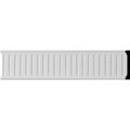 Ekena Millwork Cha03x01ne 5 8-inch H X 1 2-inch P 95 3 4-inch L Nevio Chair Rail 