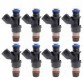 Secos Set Of 8 Fuel Injectors For Chevy Gmc 2004-2010 4 5 3 6 0 2 12580681 