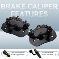M Mati Rear Left Right Brake Caliper Set For Can-am Outlander 450 650 1000 Renegade 500 570 800 850 705600860 705600859