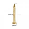 Uxcell Small Tiny Hardware Brass Nails 1 2mmx12mm Dxl For Diy Wooden Boxes Accessories 200pcs