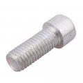 10 Pcs Galvanized Carbon Steel M12x30mm Socket Head Cap Screw