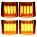 Led Front Corner Light Set 4 Piece For 1994 To 1999 Chevrolet Ck 1500 2500 3500 Pickup Suburban Tahoe And Full Size Blazer