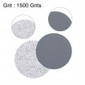 Uxcell 1-inch Hook And Loop Sanding Disc Wet Dry Silicon Carbide 1500 Grit 25 Pcs