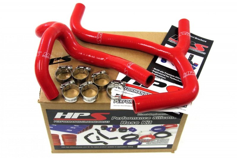Hps 57-1238-red Silicone Radiator Hose Kit For Honda Crf450r