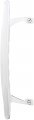 Prime-line C 1196 6-5 8 In White Painted Diecast Sliding Patio Door Pull Handle Single Pack 