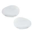 Pilot Automotive Oblong Blind Spot Mirror Rearview Adjustable Sides Frameless Rotate Wide Angle Mirror Stick-on 2pcs Mirrors 