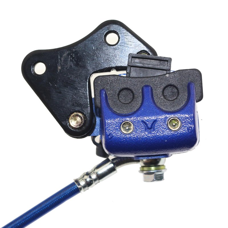 Front Disc Brake Master Cylinder Caliper Assembly Kit With Plate And Pads For 50cc 70cc 90cc 110cc 125cc Dirt Bike Pit Atv