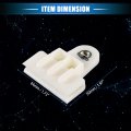 Vekauto 2 Pcs Window Door Glass Channel Retainer Clip 1 97 X1 73 X0 55 Regulator Holder Sash Universal For Car Truck Van