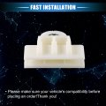 Vekauto 2 Pcs Window Door Glass Channel Retainer Clip 1 97 X1 73 X0 55 Regulator Holder Sash Universal For Car Truck Van