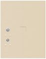 Salsbury Industries 3755p-san Replacement Parcel Locker Door And Tenant Lock For Standard 5 H 4c Horizontal With Keys Sandstone 