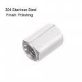 Uxcell M8 X 1 25-pitch 20mm Length 304 Stainless Steel Metric Hex Coupling Nut 5-pack