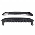 Waltyotur Front Bumper Upper Lower Grille Grill Kit Replacement For Ford Fusion 2013 2014 2015 2016