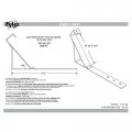 50 Degree Steel Roof Jack Bracket