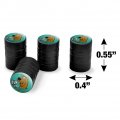 Scooby-doo Ruh Roh Tire Rim Wheel Aluminum Valve Stem Caps