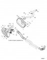 Polaris Ranger Secondary Intake Clutch Hose Genuine Oem Part Qty 1