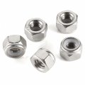 1 23 Nylon Insert Hex Lock Nuts 304 Stainless Steel 18-8 Bright Finish Pack Of 10 1 2 In 13 Thread Size