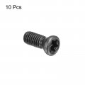 Uxcell M3 5x12mm Torx Screws For Replaces Carbide Insert Cnc Lathe Tool 12 9 Grade Alloy Steel 10pcs