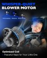 Front Hvac Heater Blower Motor For Bmw X1 X3 328i 335i 335d 325i 325xi Z4 Replaces 64119227670 700218 75896