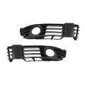 Fog Light Molding Pair For Volkswagen Passat 2001 2002 2003 2004 2005 Front Driver And Passenger Side Primed Black Replaces 