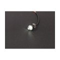 Fortpro 3 4 White Round Clearance Marker Led Light With 1 And Clear Lens F235212 