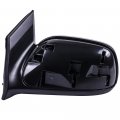 Ocpty Black Left Side Mirror Fit For 2006-2011 Honda Civic Smooth Glass Non-folding Non-heated