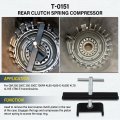 Front Pump Alignment Band Tool J-36418-c St-1503 Teflon Seal Installer Resizer T-0151 Rear Clutch Spring Compressor