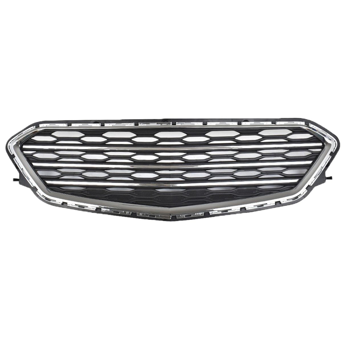 Grille Front Middle Lower Chrome Covers Inserts Replacement For 2016 2017 Equinox 23370469