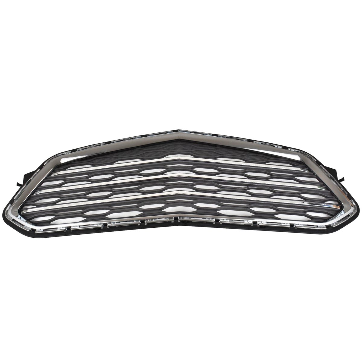 Grille Front Middle Lower Chrome Covers Inserts Replacement For 2016 2017 Equinox 23370469