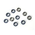 1 4x3 8x1 8 Flanged Precision Ball Bearings Abec 5 Hybrid Seals 10 