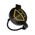 Windshield Washer Reservoir Cap For Lincoln Zephyr 2006 Matte Black Plastic Snap On Alx-pau-mm-54101-cl360a52