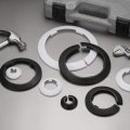 12 Pcs Flange Water Pipe Cover 3 4 X 2 0 5 Plastic Round Escutcheon Collar Clip-on Radiator Wall Split For 50mm 1 97 Out 