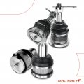 A-premium Set Of 4 Front Upper Lower Ball Joints Kit Compatible With Ford F-250 1999 Super Duty 1999-2020 F-350 Excursion