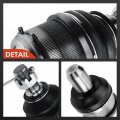 A-premium Set Of 4 Front Upper Lower Ball Joints Kit Compatible With Ford F-250 1999 Super Duty 1999-2020 F-350 Excursion