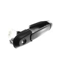 Exterior Door Handles For Toyota Sienna 1998 1999 2000 2001 2002 2003 Front Driver And Passenger Side Pair Black Plastic Smooth
