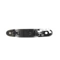 Exterior Door Handles For Toyota Sienna 1998 1999 2000 2001 2002 2003 Front Driver And Passenger Side Pair Black Plastic Smooth