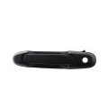 Exterior Door Handles For Toyota Sienna 1998 1999 2000 2001 2002 2003 Front Driver And Passenger Side Pair Black Plastic Smooth