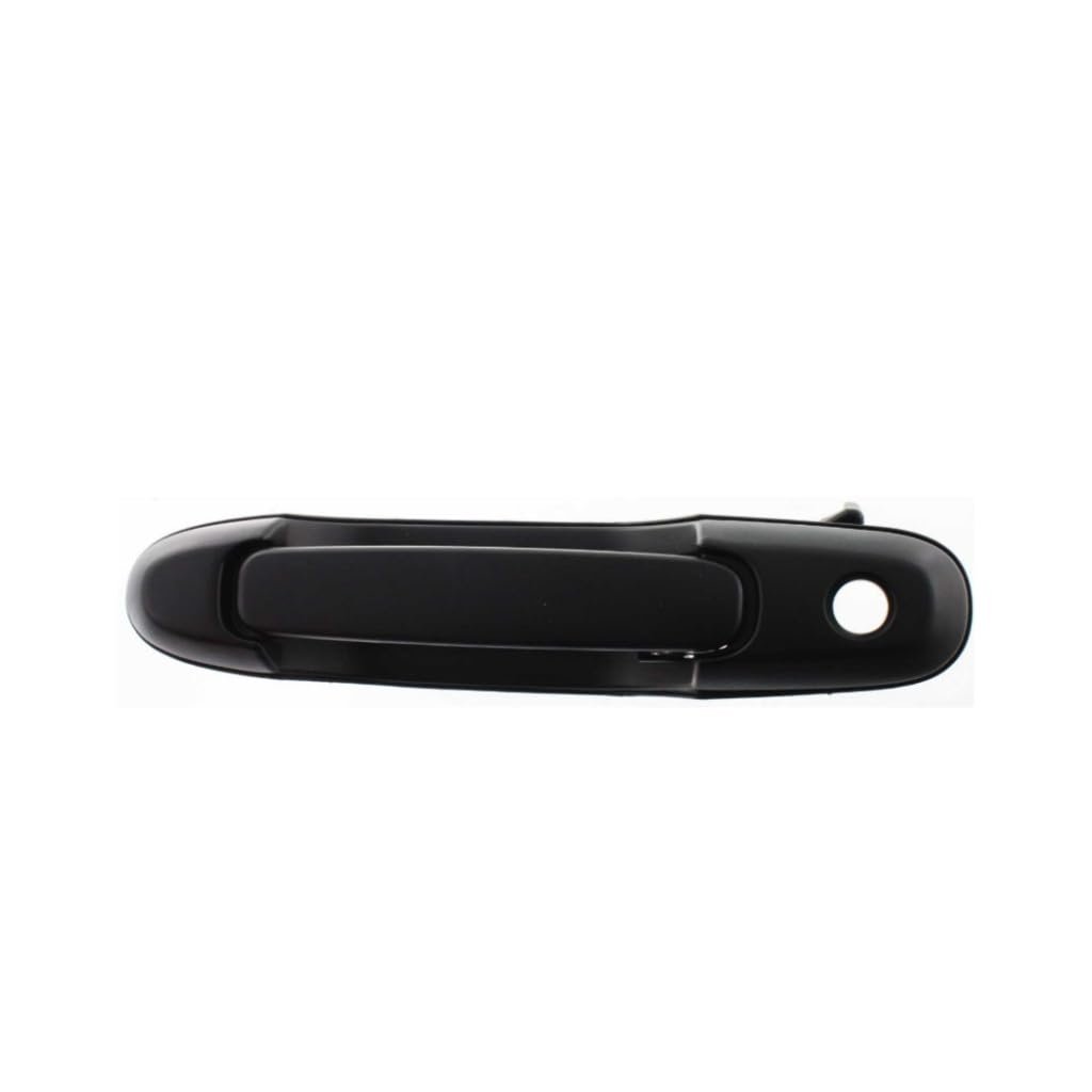 Exterior Door Handles For Toyota Sienna 1998 1999 2000 2001 2002 2003 Front Driver And Passenger Side Pair Black Plastic Smooth