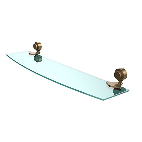 Allied Brass 433 24-bbr 24 X 5 Beveled Glass Shelf Brushed Bronze