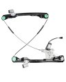 Front Left Power Window Regulator With Motor For 2000 To 2007 Ford Focus Fits 6s4z6123201bb And 741 174 Driver Side Replacement 
