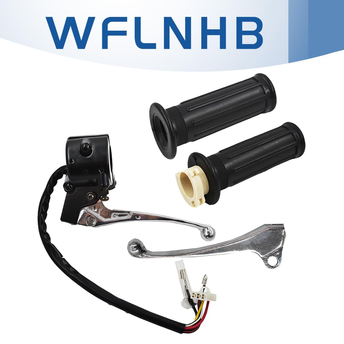 Throttle Housing Left Right Clutch Brake Lever Hand Grips Replacement For Yamaha Pw50 Y-zinger 1981-2009 2012-2014