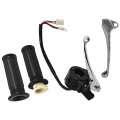 Throttle Housing Left Right Clutch Brake Lever Hand Grips Replacement For Yamaha Pw50 Y-zinger 1981-2009 2012-2014 