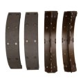 Front Drum Brake Shoes For 1991 Chrysler Lebaron Riveted Standard Style Alx-pau-df-1903-0520-00-cla1 Set Two Wheels 
