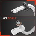 A-premium Automatic Transmission Oil Cooler Line Hose Assembly Compatible With Chevrolet Malibu 2008-2012 Pontiac G6 2009-2010