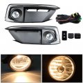 Fog Lights Assembly Replacement For 2019 2020 Honda Civic Coupe Sedan With Halogen Bulbs Covers And Harness Switch Kit Driver