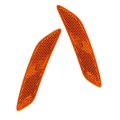Front Side Marker Light Assembly Pair For Buick Encore Gx 2020 2021 2022 Amber Led Lens Fits Model Gm2550209 Gm2551209 