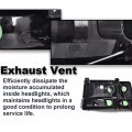 G-plus Led Drl Headlights Compatible With 1992-1996 Bronco Ford F150 F250 F350 Super Duty Headlamps W Corner Signal Driver Side