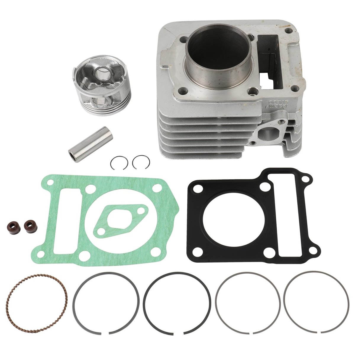 Cylinder Piston Gasket Top End Rebuild Kit For 2000-2003 Yamaha Ttr125 2003-2004 Ttr125e 5vl-e1310-00