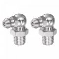 304 Stainless Steel 90 Degree Grease Fitting M8 X 1mm Thread Hydraulic Accessories 2pcs 